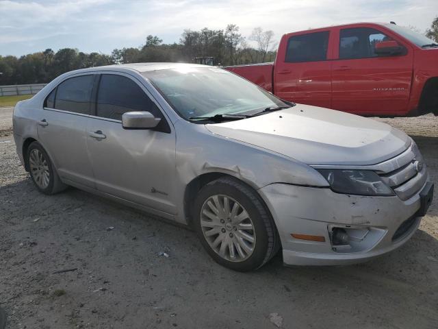 3FADP0L39AR304079 - 2010 FORD FUSION HYBRID SILVER photo 4