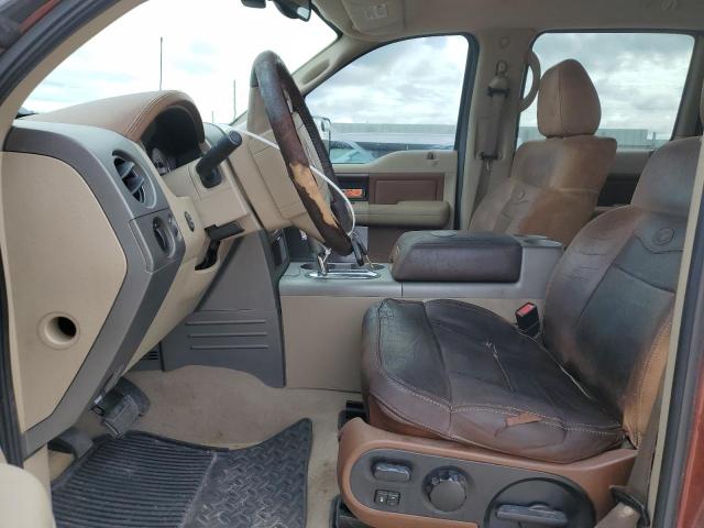 1FTPW14595KE43719 - 2005 FORD F150 SUPERCREW BROWN photo 7