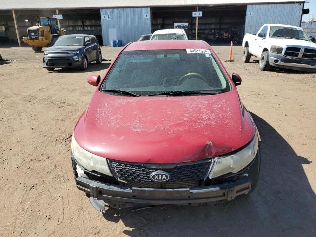 KNAFU4A2XD5651695 - 2013 KIA FORTE EX BURGUNDY photo 5