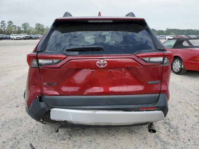 2T3J1RFVXKW050332 - 2019 TOYOTA RAV4 ADVENTURE MAROON photo 6