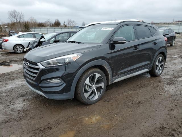 KM8J33A24JU801291 - 2018 HYUNDAI TUCSON VALUE BLACK photo 1