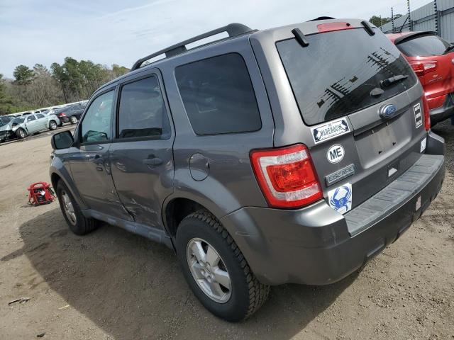 1FMCU0D72BKB70789 - 2011 FORD ESCAPE XLT GRAY photo 2