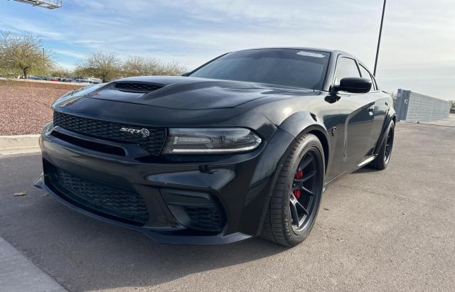 2C3CDXL90MH500301 - 2021 DODGE CHARGER SRT HELLCAT BLACK photo 2