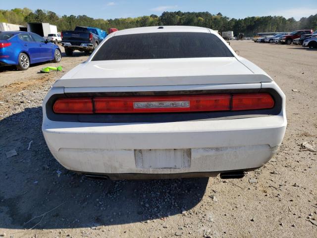 2C3CDYAG0DH652263 - 2013 DODGE CHALLENGER SXT WHITE photo 6