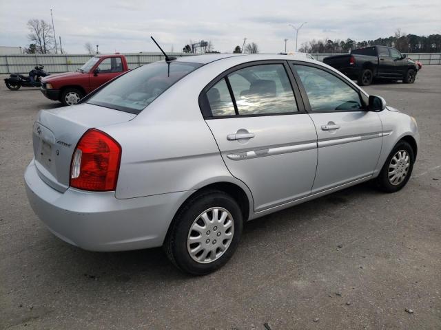 KMHCN4AC1BU543167 - 2011 HYUNDAI ACCENT GLS SILVER photo 3