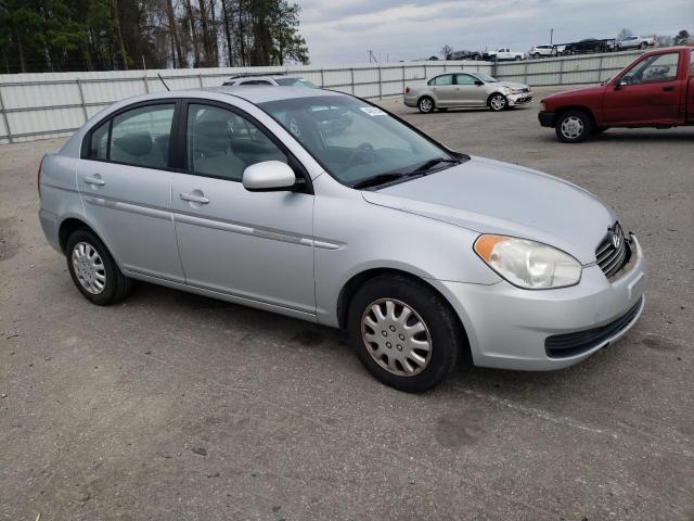 KMHCN4AC1BU543167 - 2011 HYUNDAI ACCENT GLS SILVER photo 4