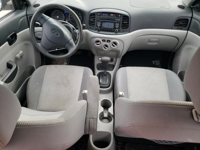 KMHCN4AC1BU543167 - 2011 HYUNDAI ACCENT GLS SILVER photo 8