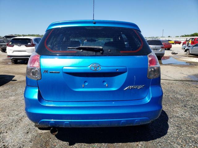 2T1KR30E47C629272 - 2007 TOYOTA COROLLA MA XR BLUE photo 6