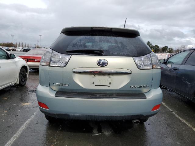 JTJHW31U382046648 - 2008 LEXUS RX 400H GRAY photo 6