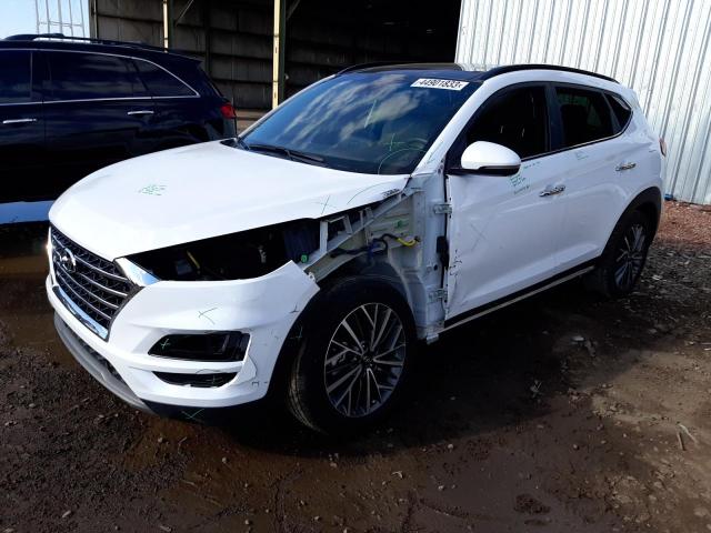 KM8J33AL5KU915469 - 2019 HYUNDAI TUCSON LIMITED WHITE photo 1