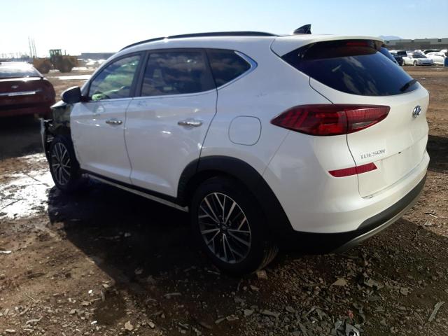 KM8J33AL5KU915469 - 2019 HYUNDAI TUCSON LIMITED WHITE photo 2