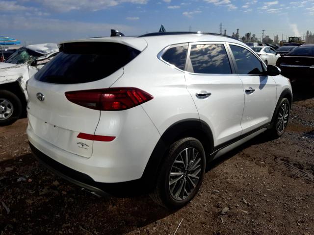 KM8J33AL5KU915469 - 2019 HYUNDAI TUCSON LIMITED WHITE photo 3