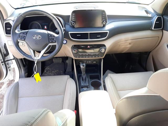 KM8J33AL5KU915469 - 2019 HYUNDAI TUCSON LIMITED WHITE photo 8