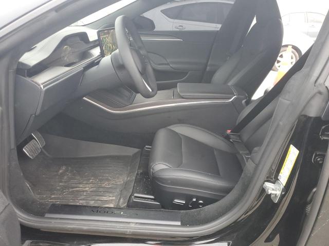 5YJSA1E56RF536305 - 2024 TESLA MODEL S Սև լուսանկար 7