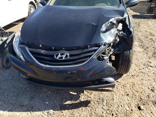 5NPEB4AC6CH400975 - 2012 HYUNDAI SONATA GLS BLUE photo 11