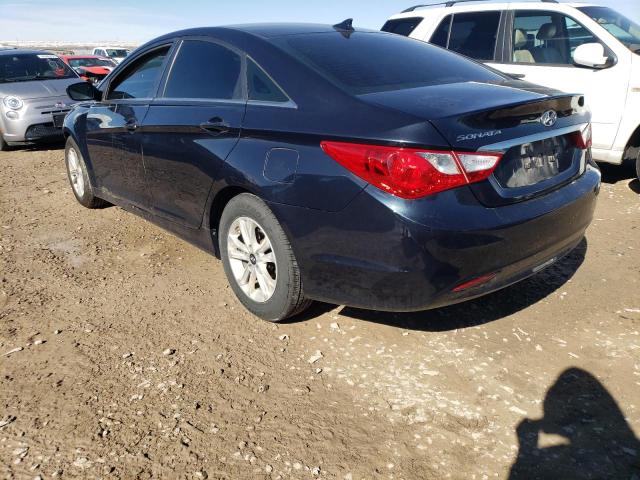 5NPEB4AC6CH400975 - 2012 HYUNDAI SONATA GLS BLUE photo 2