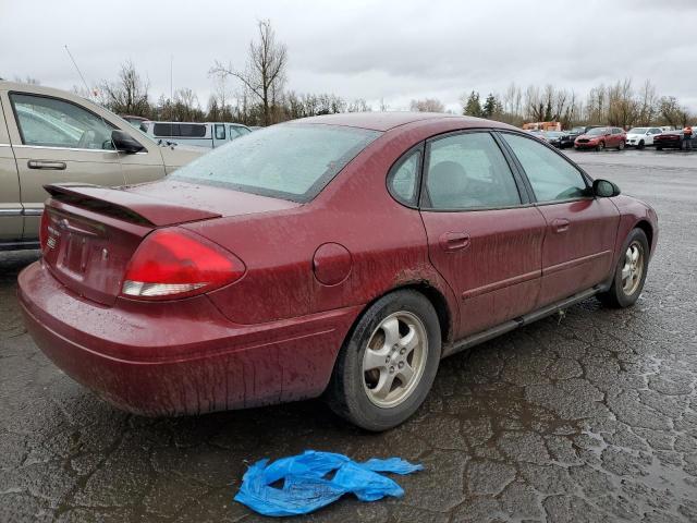1FAFP55224G199245 - 2004 FORD TAURUS SES RED photo 3