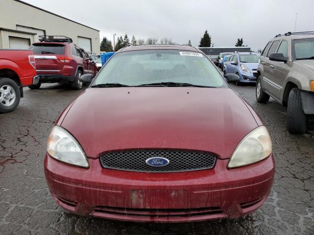 1FAFP55224G199245 - 2004 FORD TAURUS SES RED photo 5