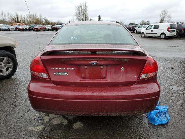 1FAFP55224G199245 - 2004 FORD TAURUS SES RED photo 6