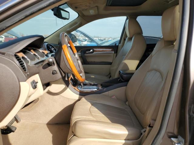 5GAKVDED9CJ405092 - 2012 BUICK ENCLAVE TAN photo 7