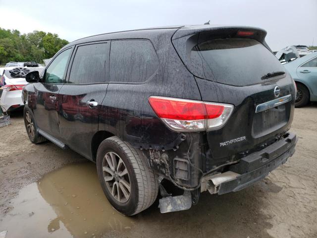 5N1AR2MNXDC685958 - 2013 NISSAN PATHFINDER S BLACK photo 2