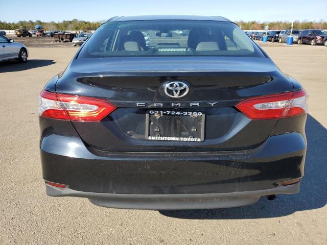 4T1B11HK2JU605130 - 2018 TOYOTA CAMRY L BLACK photo 6