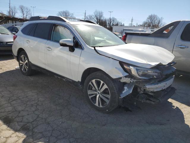 4S4BSANC1K3369605 - 2019 SUBARU OUTBACK 2.5I LIMITED WHITE photo 4