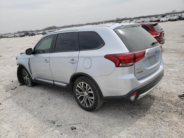 JA4AD3A36GZ001589 - 2016 MITSUBISHI OUTLANDER SE SILVER photo 2