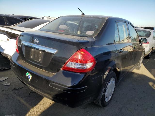 3N1BC11E79L444351 - 2009 NISSAN VERSA S BLACK photo 3