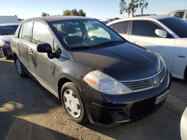 3N1BC11E79L444351 - 2009 NISSAN VERSA S BLACK photo 4