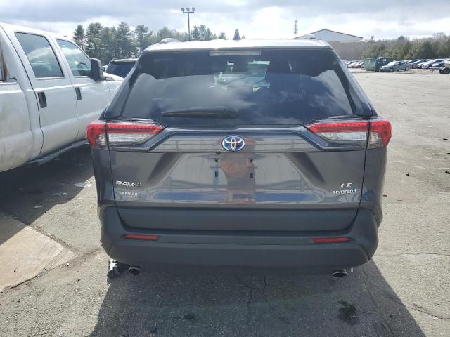 2T3LWRFVXNW130146 - 2022 TOYOTA RAV4 LE GRAY photo 6