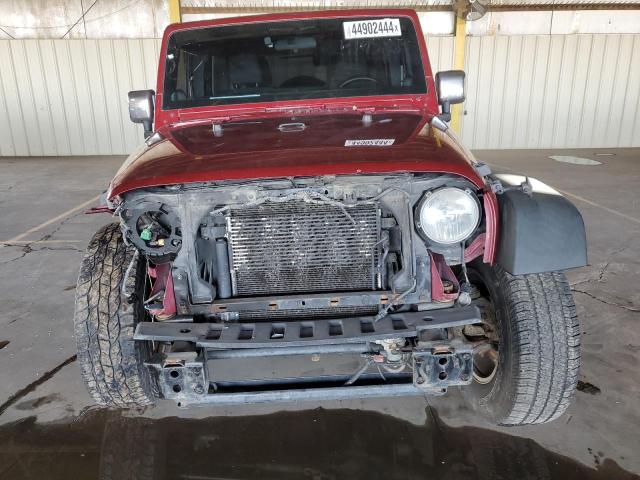 1C4BJWDG2CL179399 - 2012 JEEP WRANGLER U SPORT MAROON photo 5