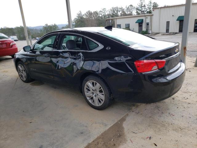 2G11Z5SA4H9135747 - 2017 CHEVROLET IMPALA LS BLACK photo 2