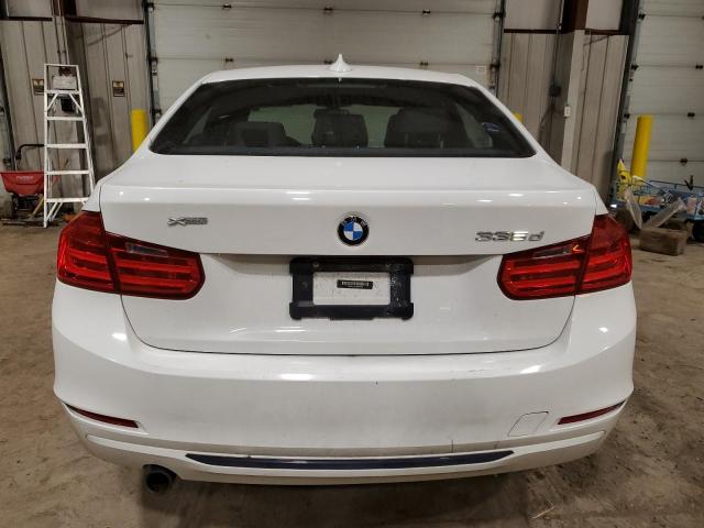 WBA3D5C57EKX96647 - 2014 BMW 328 D XDRIVE WHITE photo 6