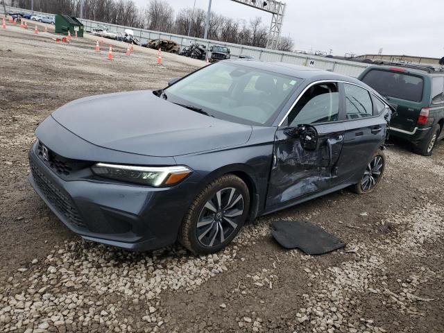 19XFL1H77RE001174 - 2024 HONDA CIVIC EXL GRAY photo 1