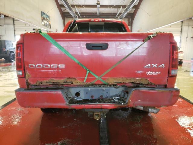 1D7HU18NX2J144560 - 2002 DODGE RAM 1500 RED photo 6