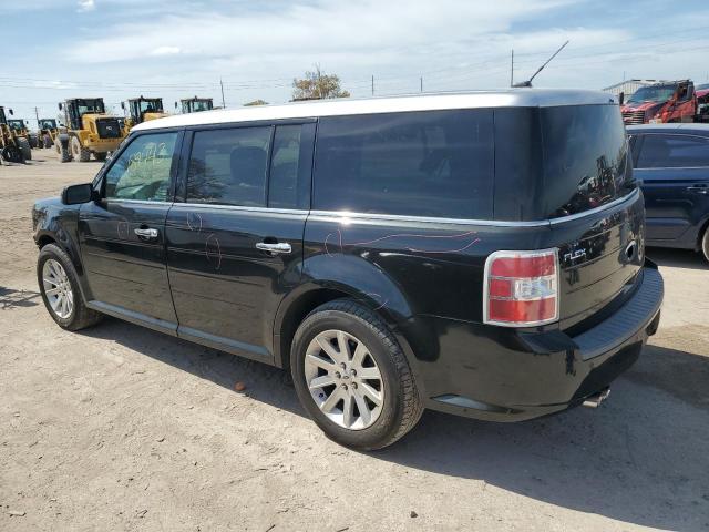 2FMGK5CC6ABA99656 - 2010 FORD FLEX SEL BLACK photo 2