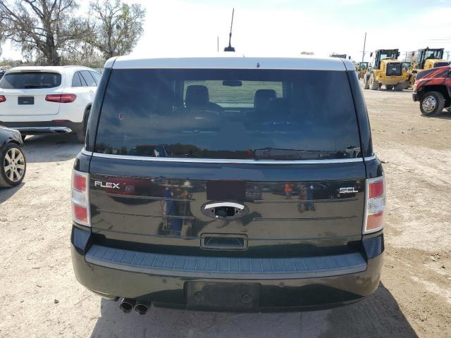 2FMGK5CC6ABA99656 - 2010 FORD FLEX SEL BLACK photo 6