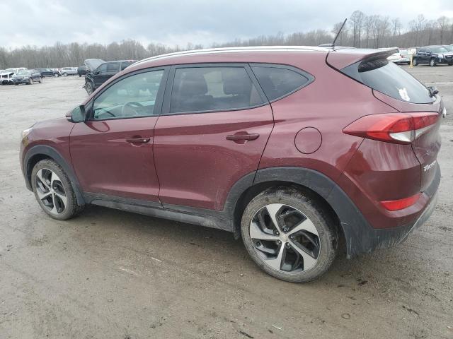 KM8J3CA22GU126064 - 2016 HYUNDAI TUCSON LIMITED MAROON photo 2