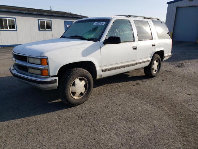 1GNEK13R8XJ485824 - 1999 CHEVROLET TAHOE K1500 WHITE photo 1