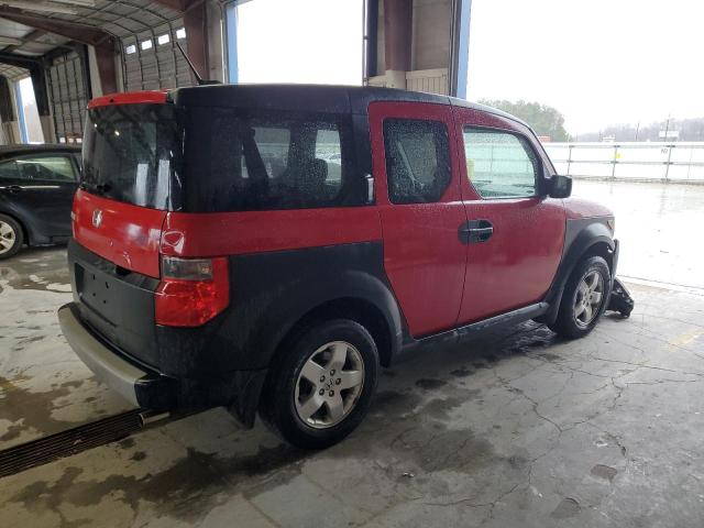 5J6YH28645L022065 - 2005 HONDA ELEMENT EX RED photo 3