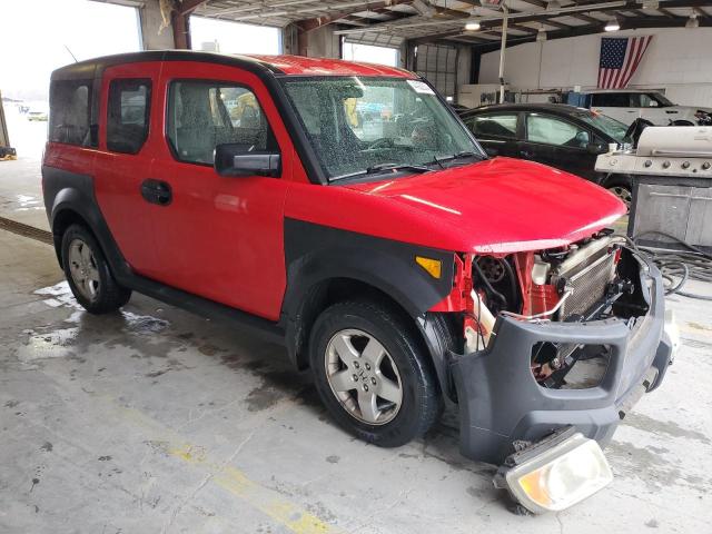 5J6YH28645L022065 - 2005 HONDA ELEMENT EX RED photo 4