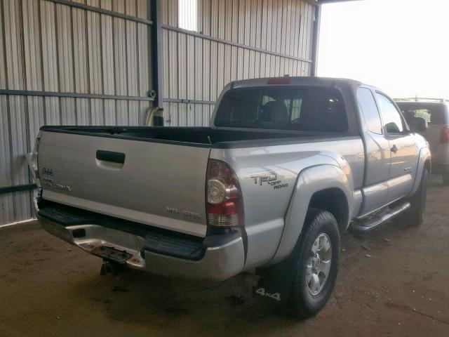 5TEUU4EN1AZ714786 - 2010 TOYOTA TACOMA ACCESS CAB  ფოტო 4