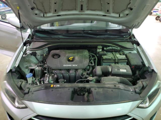 KMHD74LF6HU072101 - 2017 HYUNDAI ELANTRA SE SILVER photo 11