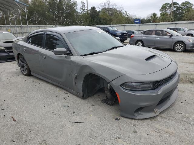 2C3CDXCT9KH621823 - 2019 DODGE CHARGER R/T GRAY photo 4