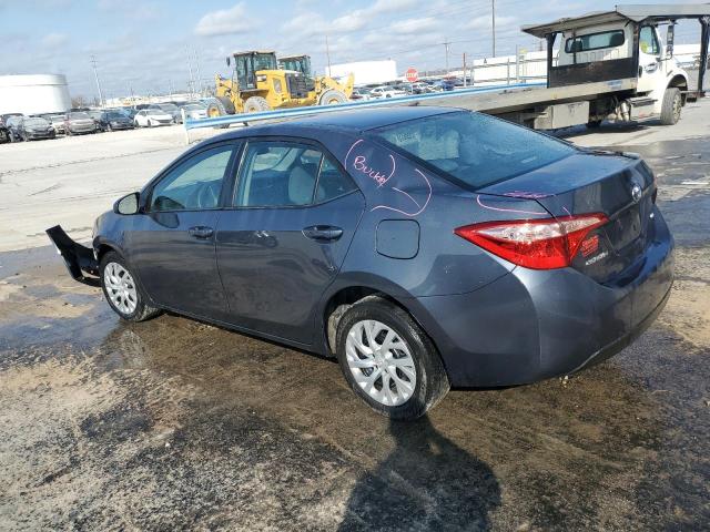 5YFBURHE1KP937451 - 2019 TOYOTA COROLLA L CHARCOAL photo 2