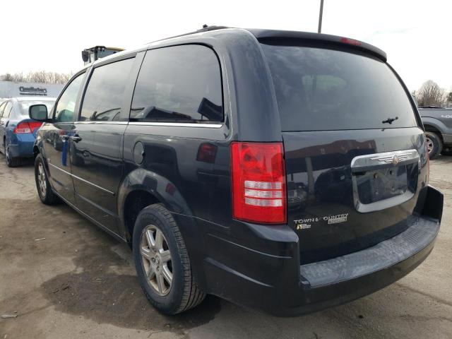 2A8HR54P18R736498 - 2008 CHRYSLER TOWN & COU TOURING BLACK photo 2