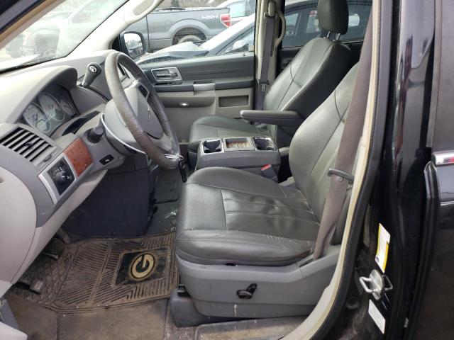2A8HR54P18R736498 - 2008 CHRYSLER TOWN & COU TOURING BLACK photo 7