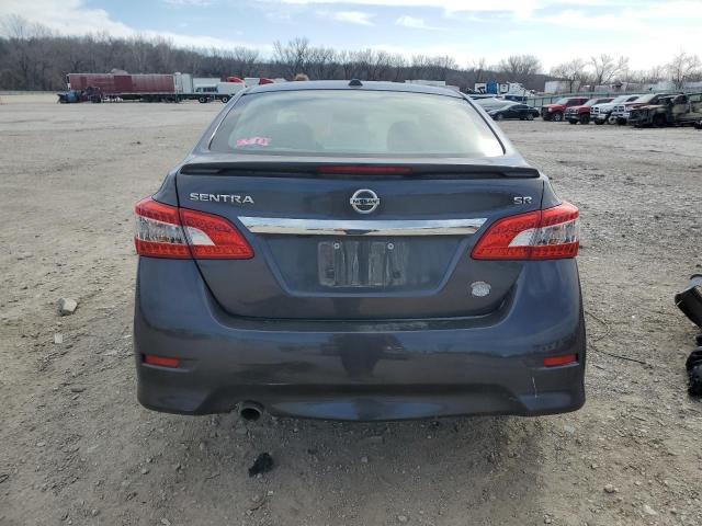 3N1AB7AP8FY317898 - 2015 NISSAN SENTRA S GRAY photo 6