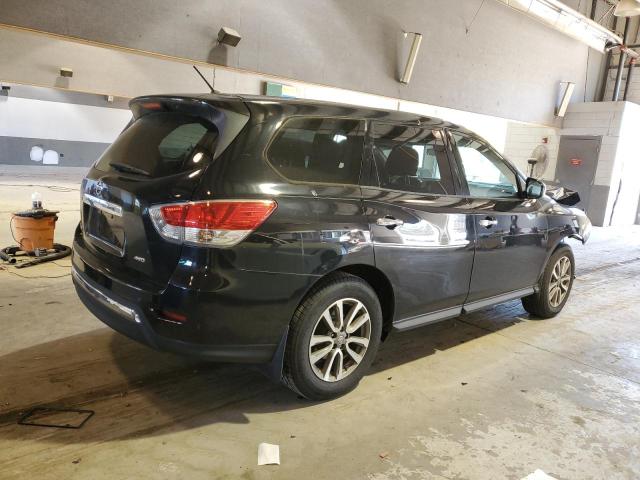 5N1AR2MM7EC706998 - 2014 NISSAN PATHFINDER S BLACK photo 3